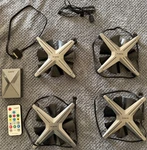Alseye X12 Case Fan Argb Pwm Computer Cooling With Controller. Fixed Price $35.00.