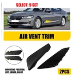 L+r Gloss Black Fender Panel Air Vent Cover For 2017-2022 Bmw G30 5 Series 2-20X. Fixed Price $165.11.