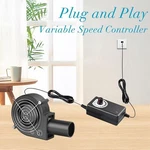 Wathai Bbq Air Mover Blower Fan 12V 97MM X 33MM,VARIABLE Speed Centrifugal. Fixed Price $34.88.