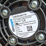 Ebm Papst K2S165-AA17-05 230V 40/42W 0.26/0.24A 2700MIN Black Fan. Fixed Price $300.00.