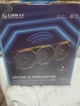 Lian Uni Fan Lcd 120 Wireless - Triple Pack Model 12TL1W3B. Fixed Price $125.00.
