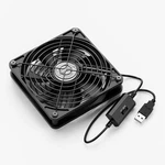 Eluteng 120MM Fan With 3 Speed 5V Usb Powered Case 1500PRM Gaming Pc Port.... Fixed Price $16.42.