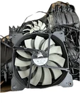 Lot Of 40 Corsair A1425L12S-2 Computer Case Fan 12V 3-PIN Black/gray Cooling. Fixed Price $85.00.