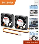 Pcs 40MM X 10MM Dc Brushless Fan 12V 3PIN Cooling For 3D Printing, Compu.... Fixed Price $19.99.