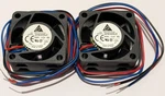 2X Delta AFB0405LD 40MM 5V 3-WIRE Ball Bearing Axial Cooling Fan 5000RPM 5.6CFM. Fixed Price $8.95.
