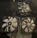 Corsair 3-PACK 120MM Pwm 4-PIN Magnetic Bearing White Led Case Fans. Fixed Price $60.00.