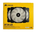 Corsair AF120 Led 120MM White Case Fan 3-PACK High Airflow ( Open Box ). Fixed Price $32.99.