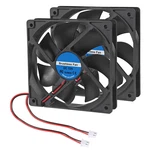 2PCS Dc 12V 12025 Cooling Fan 120X120X25MM 12CM 120MM Computer Case. Fixed Price $14.28.