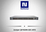 Juniper QFX5200-32C-AFO Port 32X100 Gigabit QSFP28 Switch. Fixed Price $749.99.