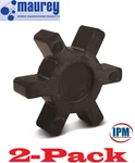2-PACK! Maurey L110N Buna-n Jaw Coupling Insert Spider Lovejoy Martin Type. Fixed Price $23.62.