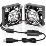 Amrunje Packs Usb Fan 40MM 10MM Dc 5V Mini Cooling Brushless Box X2. Fixed Price $17.69.