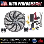 16" High Flow 3500CFM Electric Radiator Cooling Fan Thermostat Relay Switch Kits. Fixed Price $62.99.