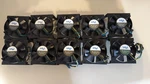 Lot Of 10 Intel D34088-001 Dc 12V 0.55A Nidec Cpu Fan. Fixed Price $29.99.