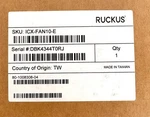 Ruckus Wireless ICX-FAN10-E Brocade 7450/6610 Front-to-rear Airflow. Fixed Price $33.00.