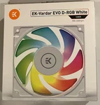 Ekwb Ek-vardar Evo 120ER 120MM Fan, Digital Rgb, 2200 Rpm, White. Fixed Price $28.99.
