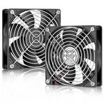 120MM 12V Dc Brushless Cooling Fan 2-PACK Dual Ball Bearing Pc Case Diy. Fixed Price $23.82.
