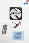 Titan 80MM X 10MM 3-PIN 12V Dc 0.32A Pc Case/cpu Cooling Fan W/ Silicone Screws. Fixed Price $11.99.