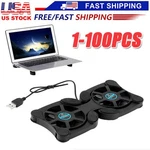 Dual Usb Cooling Pad Foldable Slim Fans Cooler Stand For Laptop Notebook Lot. Fixed Price $39.16.