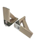 2 Packs - Waddell BR630 Natural Wood Shelf Support Bracket 9 In. 5. Fixed Price $29.99.