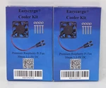 New Set Of 2 Easycargo Premium Raspberry Pi 30MM 3.3-5V Dc Cooling Fans. Fixed Price $15.00.