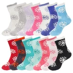 Bamboomn Soft Warm Cozy Fuzzy Snowflake Socks - 3PRS. Fixed Price $13.88.