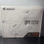 Gigabyte B650 Aorus Elite Ax Ice AM5 Lga 1718 Amd Atx Motherboard. Fixed Price $199.99.