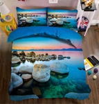 Deep Silent Sea 3D Printing Duvet Quilt Doona Covers Pillow Case Bedding Sets. Fixed Price $142.54.