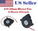 Pcs 24V Gdstime Dc 5015 Mm Blower Radial Cooling Fan Hotend Extruder Reprap. Fixed Price $10.99.