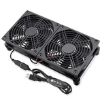 Gdstime Quiet Router Fan Cooler With 3 Speed Control, L/m/h, 5V Usb Powered. Fixed Price $39.64.