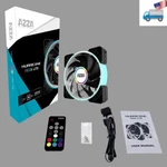 Azza Hurricane Rgb Led Gaming Pc Case Cooling Fan 120MM With Rf Remote Control. Fixed Price $20.75.