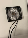 Cooler Master 650-2000RPM 12V 0.37A DC5V 0.55A Led DF1202512RFMN And Bracket. Fixed Price $20.00.