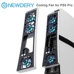 Newdery PS5 Pro Cooling Fan Larger Quiet Cooler With Auto Speed 9-BLADES. Fixed Price $18.99.