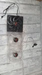 3 X Rosewill 5V Desktop Case Fans. Fixed Price $10.00.