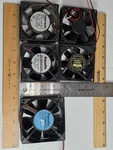 Variety Of 5 - 12V Dc Brushless Fans Tested. Fixed Price $12.95.