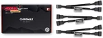 Noctua NA-SYC1 Chromax.black, 4 Pin Y-cables For Pc Fans (black). Fixed Price $15.80.