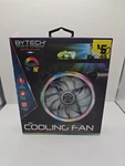 Bytech Cooling Fan Multicolor Lights Silent Vibration Free Usb Powered. Fixed Price $13.49.