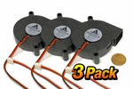 3 Pack Gdstime 5015 Blower Fan 12V Brushless Dc Turbo Cooling 50MM 2PIN A9. Fixed Price $15.40.