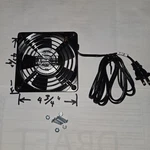 Stk SA12025B1H 110-120V 0.20A Cooling Fan, Grill, Mounting Screws, Ball Bearing. Fixed Price $24.99.