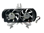 Microsoft Xbox 360 Internal 4-PIN Dual Fan X801127-001 / AUB0712HH. Fixed Price $14.75.