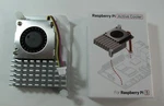 New Official Raspberry SC1148 Pi 5 Active Cooler Aluminum Heatsink Cooling Fan. Fixed Price $12.50.