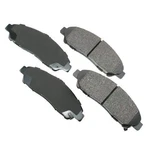 Akebono ACT1280 Proact Ultra Premium Ceramic Disc Brake Pad Kit. Fixed Price $86.57.