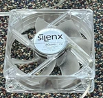 Silenx 80MM Effizio Silent Fan EFX-08-15B, Good Used Condition.. Fixed Price $8.46.