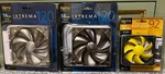 Silenx Effizio 92 (1 Fan) Ixtrema 120 Pro Series (2 Fans) Lot Of 3. Fixed Price $26.99.