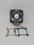 Zalman CNPS10X Ultra Quiet Cpu Cooler Aluminum Heatsink W/mounts Euc. Fixed Price $50.00.