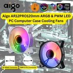 Aigo AR12PRO Gaming Computer Case Cpu Cooling Fan 120MM Argb Neon Led 4-PIN Pwm. Fixed Price $16.79.