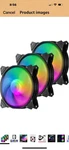 Uphere Long Life 3PINHIGH Airflowledcasefanfo Pc Casescpu 3-PACK,(PF120CF3-3. Fixed Price $19.95.