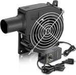 120MM Small 12VOLT Electric Bbq Blower Fan With 6.81 4.72 X1.26 Inch, Black. Fixed Price $28.88.
