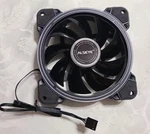 Alseye 12V Rgb Pc Fan 120X120X25MM Computer Quiet High Air Flow. Fixed Price $14.99.