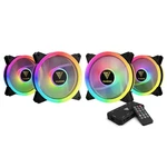 Gamdias Aeolus M2 1204R (4-IN-1 Pack) 120MM Argb Case Fan New. Fixed Price $62.99.