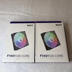 Nzxt F140 Rgb Core Hub-mounted Leds Fan 140MM RF-C14SF-B1 Black New Sealed. Fixed Price $41.87.